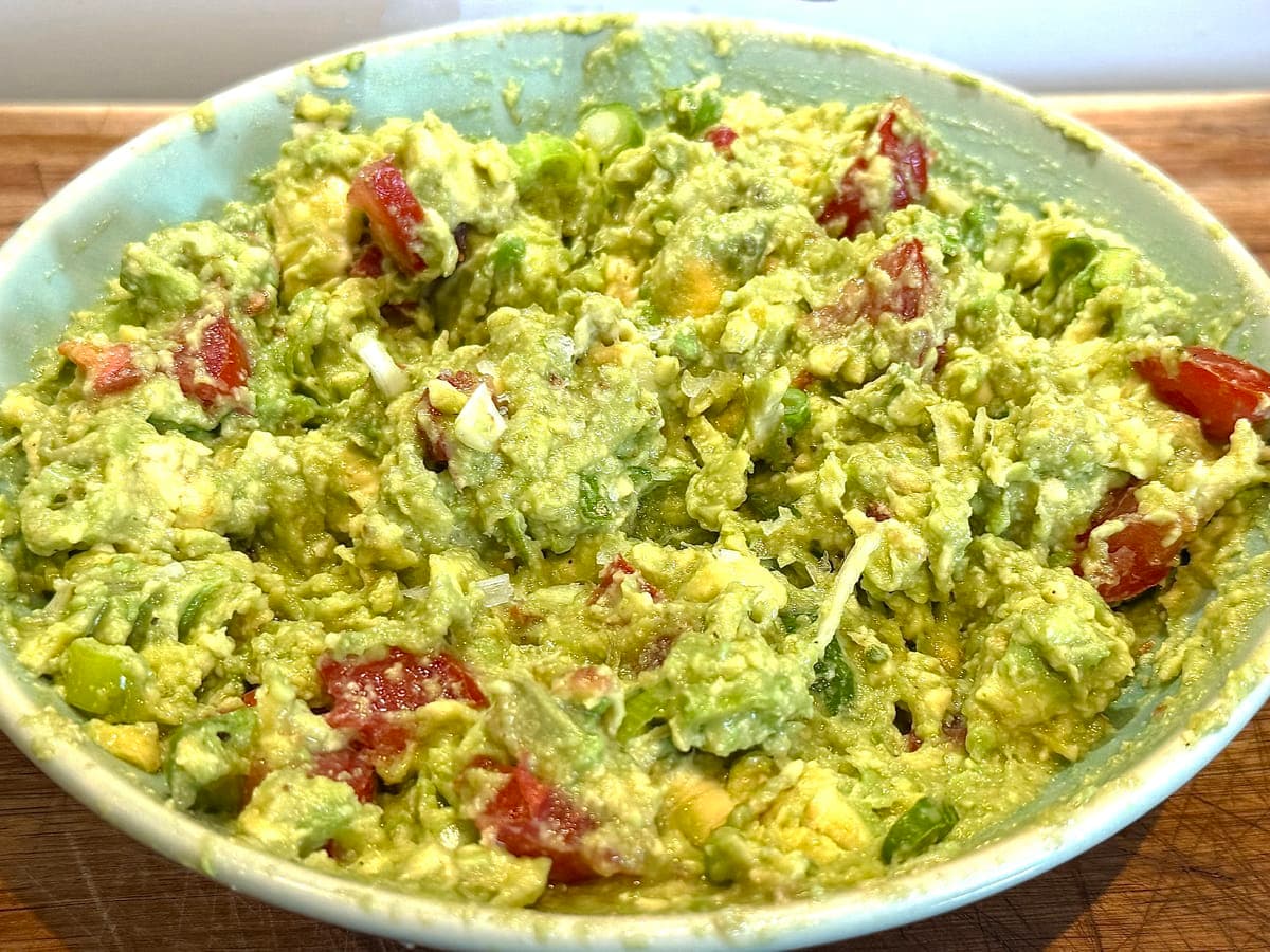 No-Cilantro Guacamole