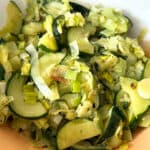 Zucchini and Leek Stir Fry