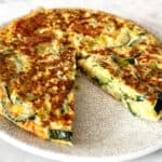 Zucchini and Leek Tortilla