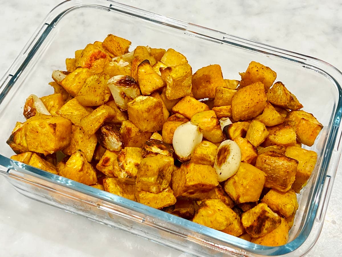 roasted sweet potato